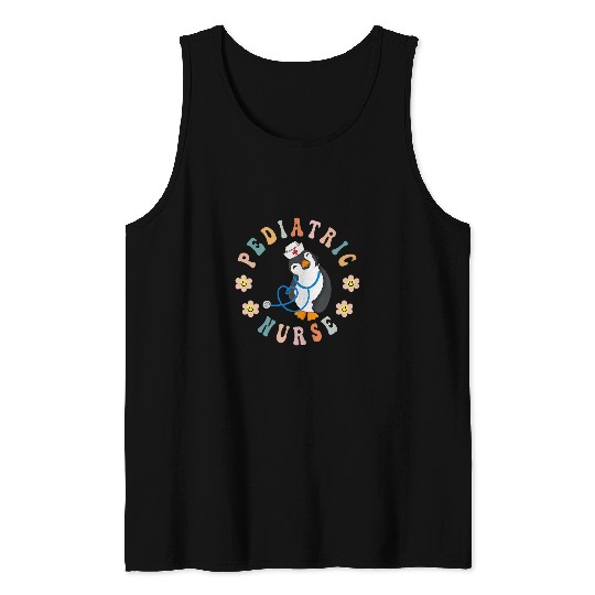 Penguin Pet Pediatrics Physical Therapy RN Tank Tops