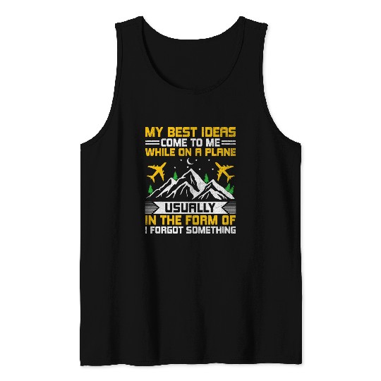 Travelling Backpacking Road Trip Travel Exploring Hiking 19 Tank Tops