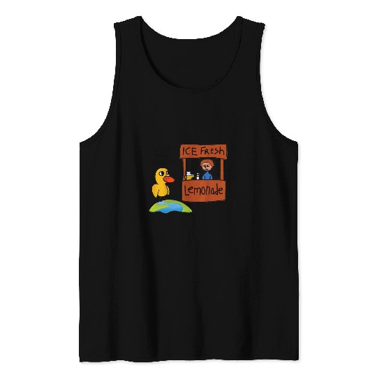 Duck Pet Ice Fresh Lemonade Got Any Grapes Gifts for kids Tank Tops