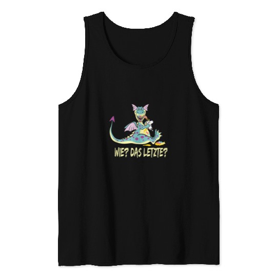 Dragon Pet How The Last Dragon Eats Unicorns 1 Tank Tops