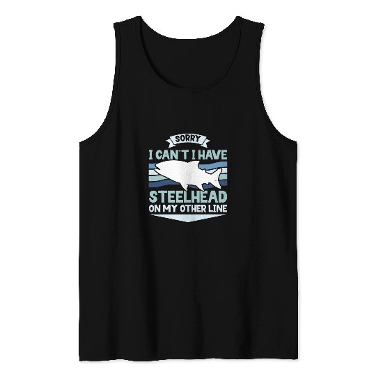 Steelhead Fishing Fish Catcher Fisherman Trout Fishing Lover 16 Tank Tops