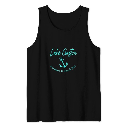 Fishing Fun Lake Gaston Unsalted Shark frees Boating Boat Fishing 1 Tank Tops