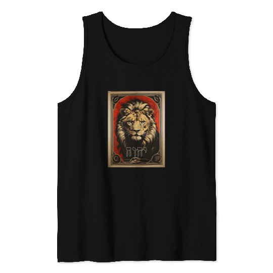 Lion Pet YHWH Lion of Judah Christian Faith Jesus 3 Tank Tops