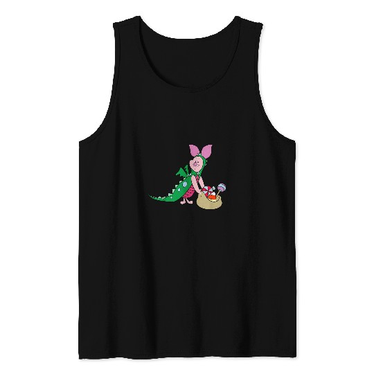 Dragon Pet Winnie the Pooh Piglets Halloween Dragon Costume Tank Tops