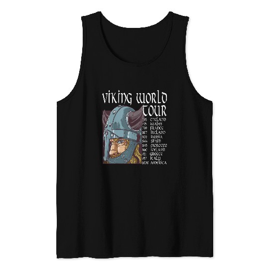 Viking Tour Vikings Valhalla Odin 1 Tank Tops
