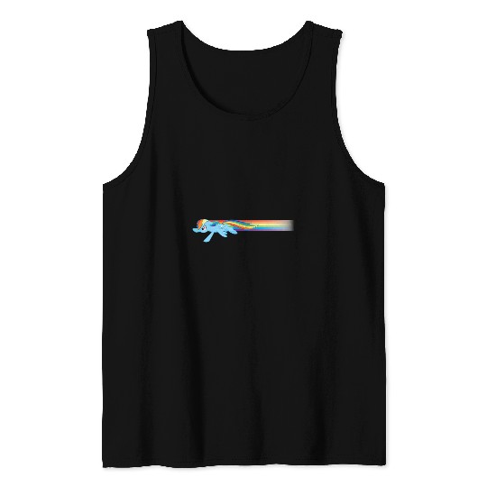 My Little Pony Rainbow Dash Flying Tank Tops