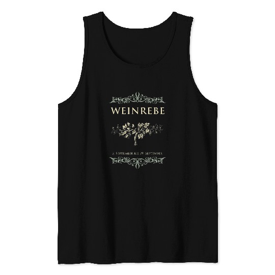 Viking Celtic Zodiac Sign Grape Vine Tank Tops