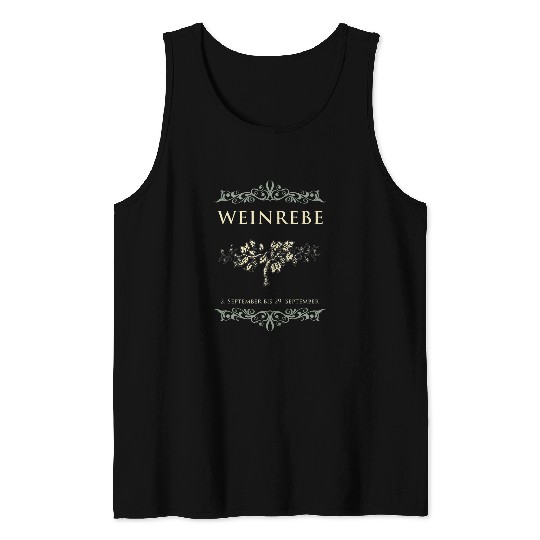 Viking Celtic Zodiac Sign Grape Vine Tank Tops