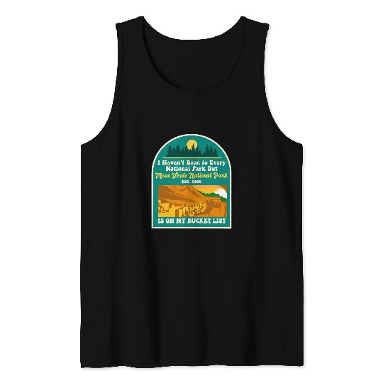 Mesa Verde National Park Camping Mountain Hiking Club 3 Tank Tops