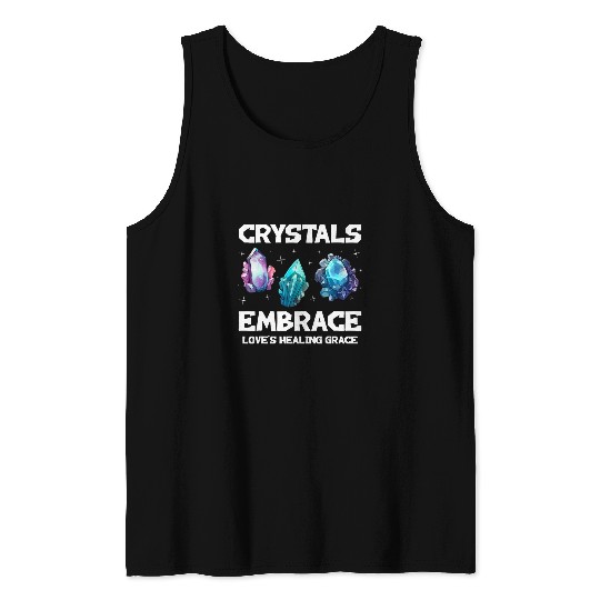 Spiritual Reiki Chakra Crystal Healing 5 Tank Tops