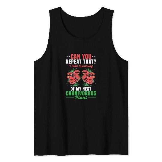 Venus Fly Trap Botanical Gardening Exotic Carnivorous 1 Tank Tops