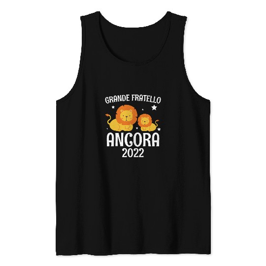 Lion Pet Big Brother Lion Big Bro 22 Tank Tops