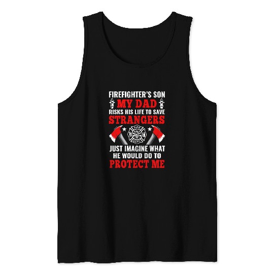 Firefighter Job Fireman Cool Quotes Graphics Firefighter Plus Size 252 Tank Tops