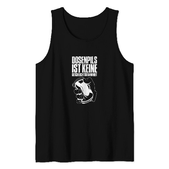 Beer Fun Canned beer alcohol beer beer cans booze drinker 6 Tank Tops