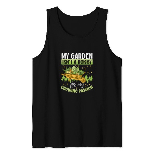 Organic Gardening Enthusiast Plant Mom Landscape Art 1 Tank Tops
