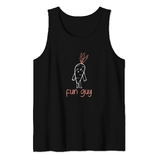 Lacrosse Gift Funny Carrot Lover Vegetarian Vegetable Lover Tank Tops