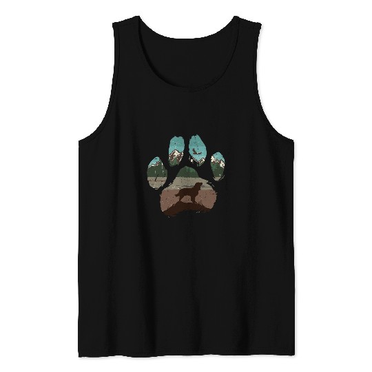 Boykin Spaniel Paw Mom Dad Dog Lover Women Tank Tops