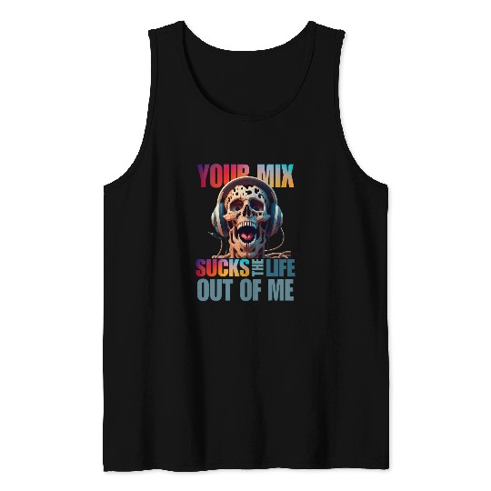 1200 1210 Turntable Classically Trained DJ Turntablist Tank Tops