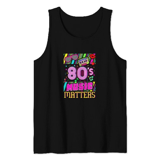 80s Music   For Men 80s Music Gifts Dance 80s Music Tank Tops