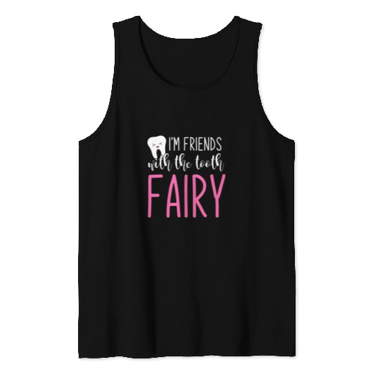 Funny dentists RDH Tooth Fairy Dentistry Dental Assistant Tank Tops