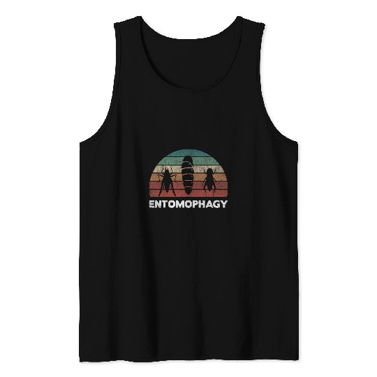 Insects Protein Insects Eat Grasshopper Maggots I Eat Bugs Tank Tops