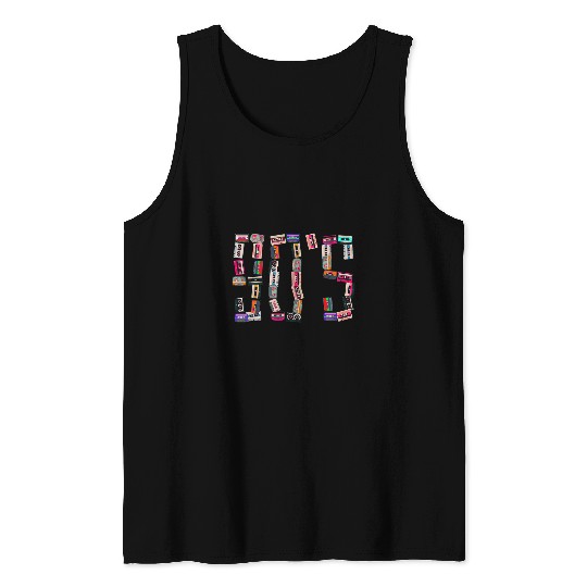 90s Vibe 90s Music Lover Tank Tops