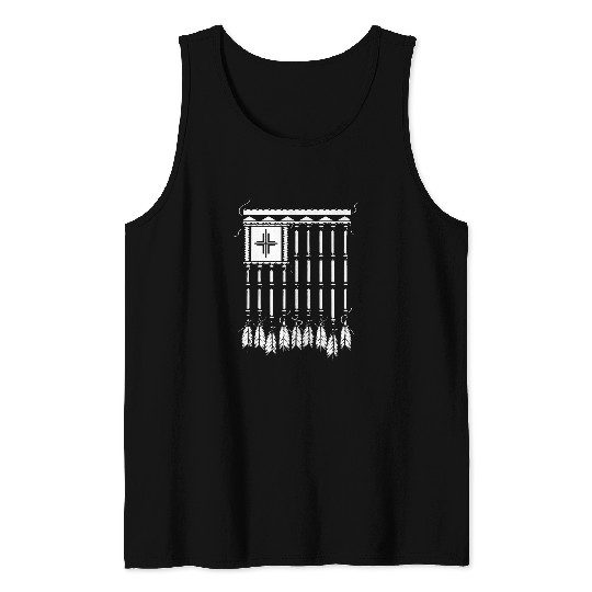 American Tribe Flag Native American Indian Tank Tops