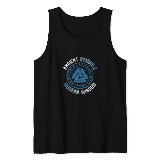 Viking Runes Ancient symbols modern wisdom 1 Tank Tops