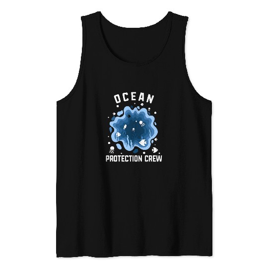 marine animal illegal fishing coral reefs mangrove ocean sea Tank Tops