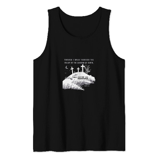 Christian Halloween   Fear No Evil Tank Tops