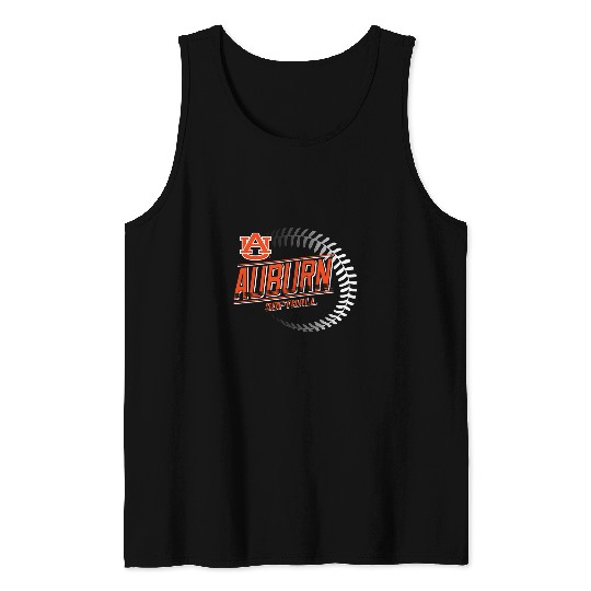 Auburn Tigers Softball Homerun Navy Officially Licensed Tank Tops
