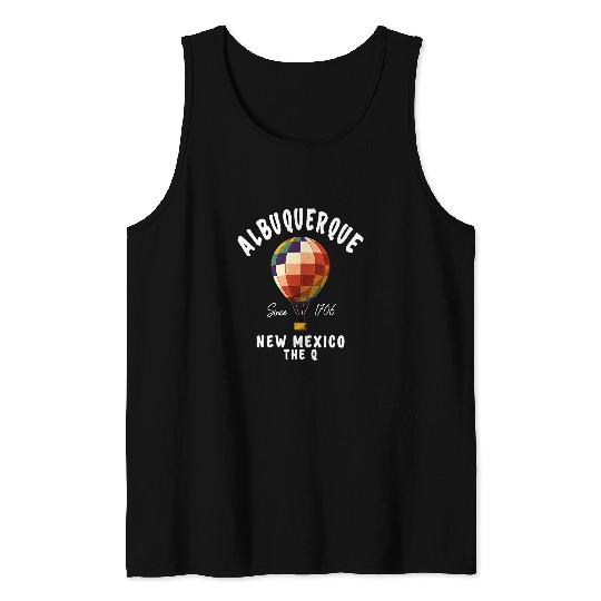 Albuquerque New Mexico Balloon Tank Tops