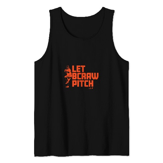 Brandon Crawford Let BCraw Pitch San Francisco Baseball Tank Tops