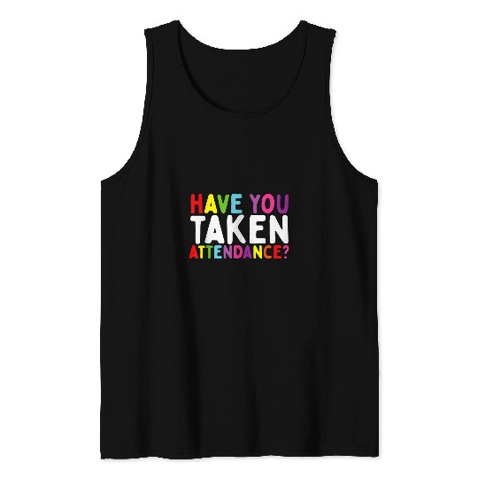 attendance secretary school staff first day of school lover Tank Tops