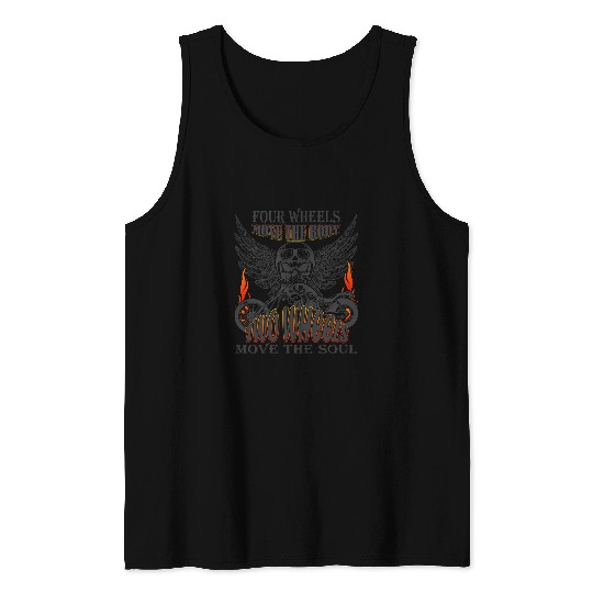 Motorbike motorcyclist biker chopper bike motorcycles 2 Tank Tops