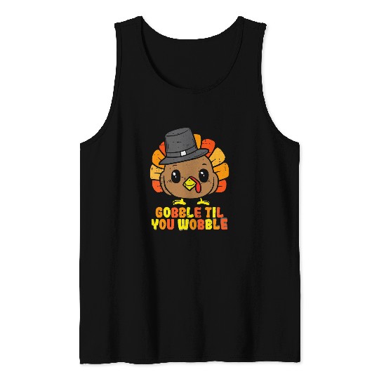 Lacrosse Gift Gobble Til You Wobble 2Feast Mode 21 Tank Tops