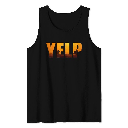 Yelp Turkey Call Funny Turkey Hunting Tank Tops