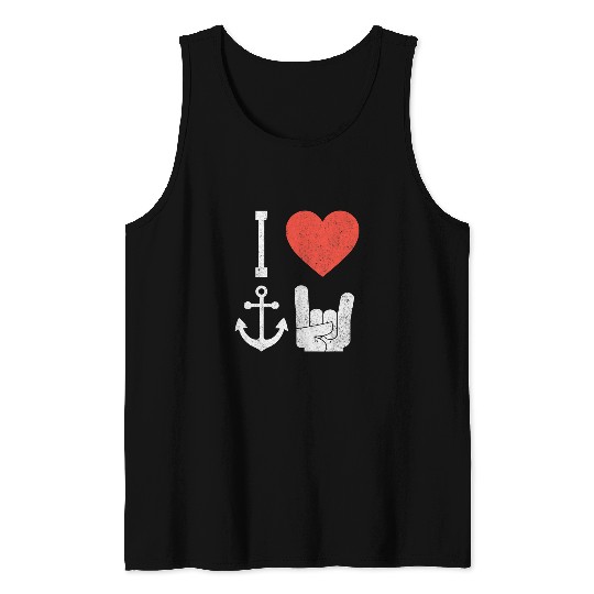 Yacht Rock I Love Yacht Rock Party Boat Sailing Tank Tops