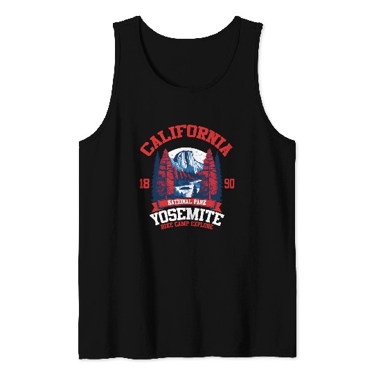 Yosemite National Park californias nature Tank Tops