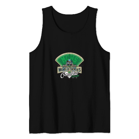 College World Series Baseball MCWS Officially Licensed Tank Tops