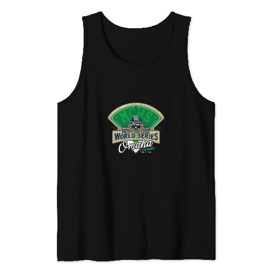 College World Series Baseball MCWS Officially Licensed Tank Tops