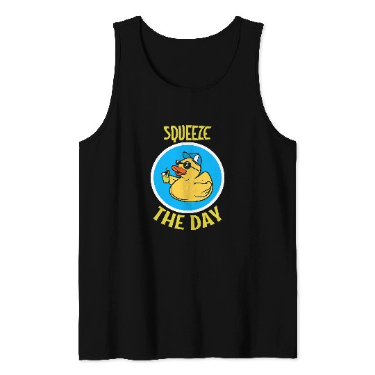 Duck Pet Lemonade CEO Security Stand Lemon Juice Duck Tank Tops