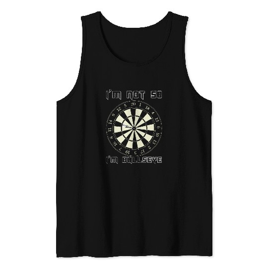 Cricket Pub Game Bullseye Precision Dartist Bar Throw Darts Tank Tops