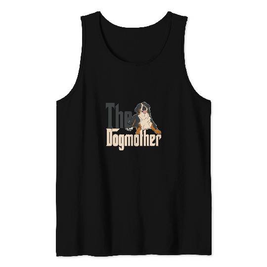 Bernese Mountain Dog Dog Mom Dogmother Dogs Mommy Mother Tank Tops