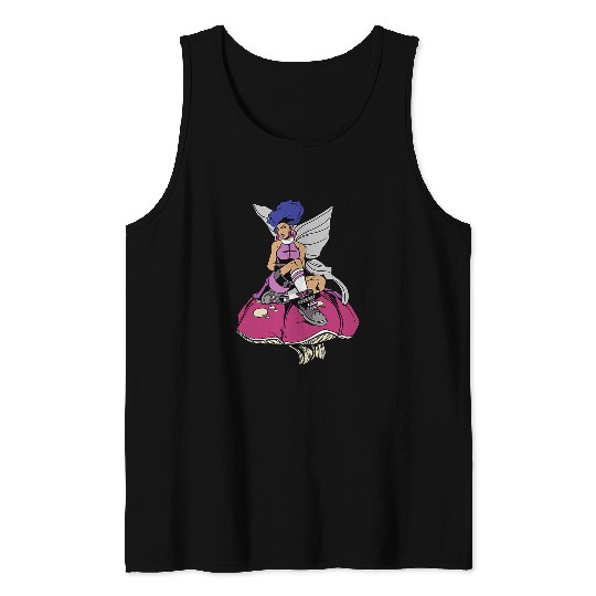Fairy Grunge Fairycore Aesthetic Anime Cottagecore Butterfly Tank Tops