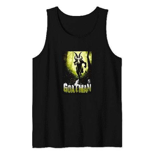 Goats Lover Goatman National Cryptid Society Goats Cryptid Monster Tank Tops