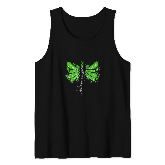 Dragonfly Achalasia Awareness Tank Tops