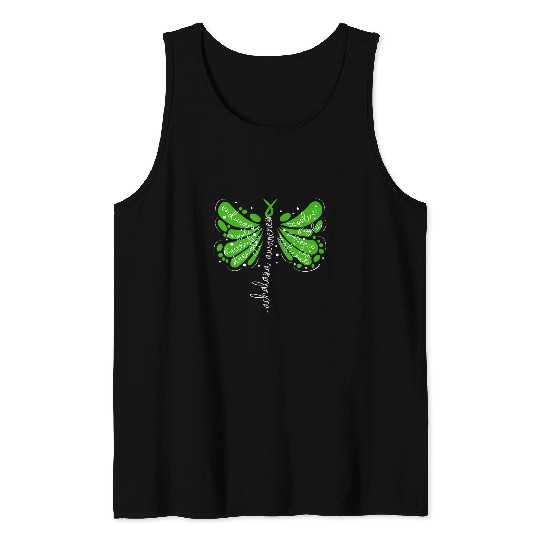 Dragonfly Achalasia Awareness Tank Tops