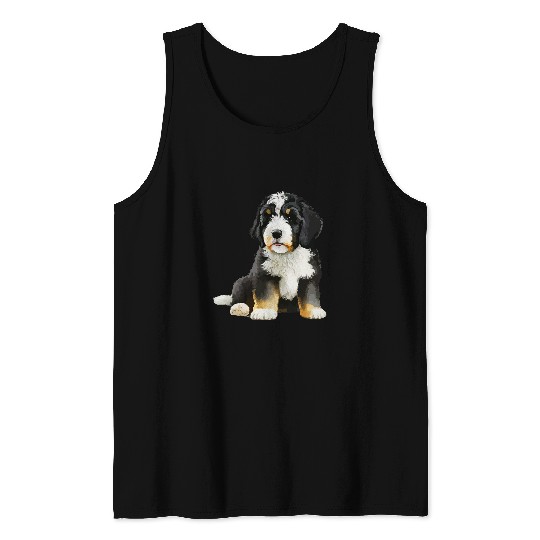 bernedoodle dog 2 Tank Tops