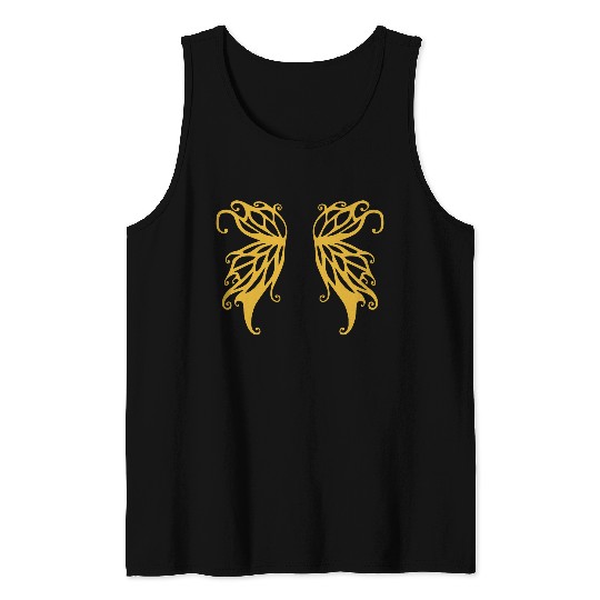 Fairy Grunge Fairycore Aesthetic Cottagecore Butterfly 24 Tank Tops